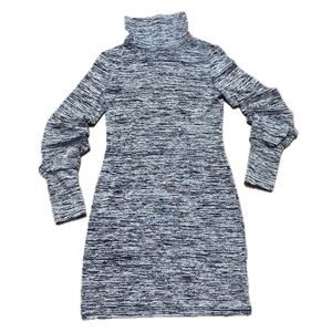 Charlotte Russe Bodycon Turtleneck Sweater Mini Dress Stretch Long Sleeve Size S